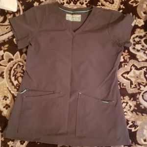 Med Couture gray scrubs
